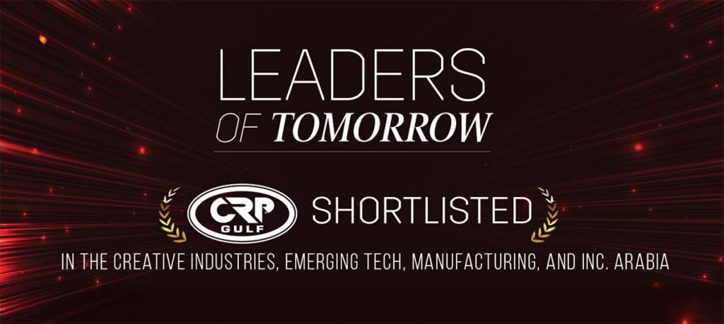 CRP GULF shortlisted for Leaders of Tomorrow Awards